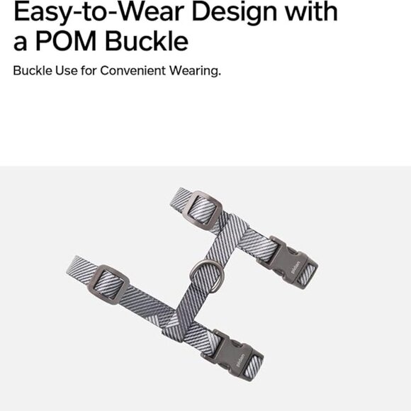 Dog/Cat Harness & Leash Set 1 Count (Pack of 1) - Picture 3 of 4